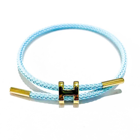 H-buckle steel wire rope bracelet