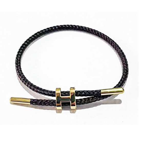 H-buckle steel wire rope bracelet