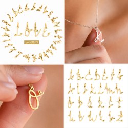 DIY26 letter pendant accessory