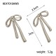Bow titanium steel earrings IPG14K