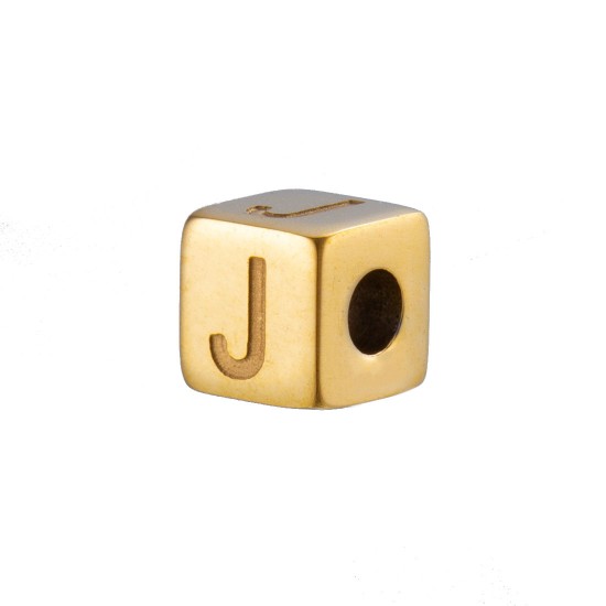 Corrosion of three-dimensional blocks with 26 English letters