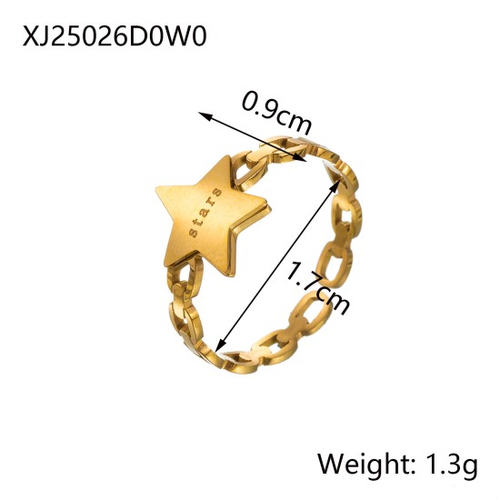 Stainless steel ring