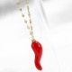 Chili Stainless Steel Necklace