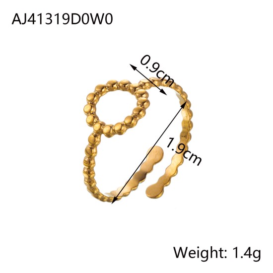 Stainless steel ring