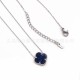 Four leaf clover stainless steel necklace