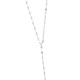 Y-shaped stainless steel necklace