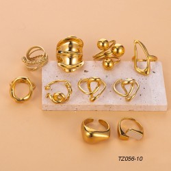 Stainless steel open ring
