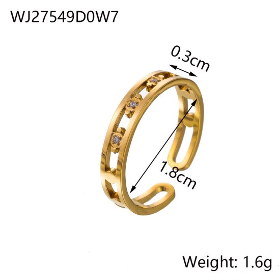 Stainless steel ring