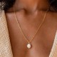 Freshwater Pearl Stainless Steel Necklace