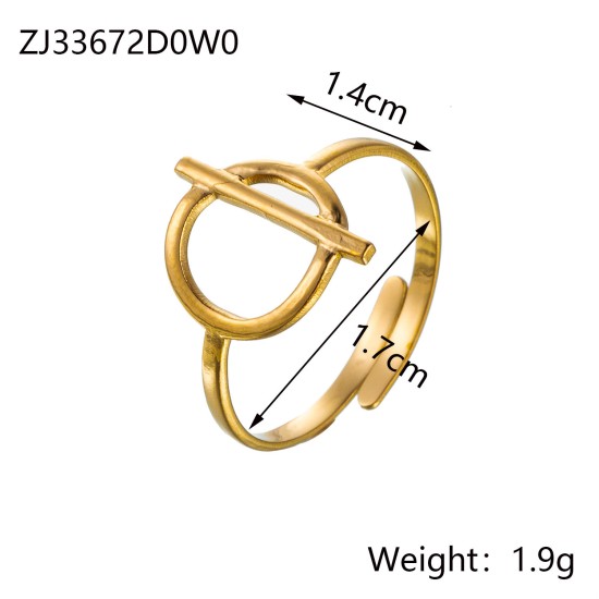 Stainless steel ring