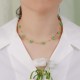Stainless steel bead chain for floral decoration
