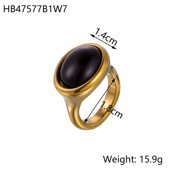 Stainless steel ring