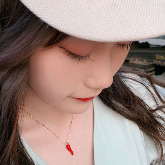 Chili Stainless Steel Necklace