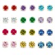Zircon diamond stainless steel earrings