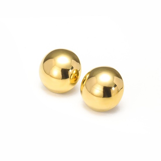 Geometric design stainless steel earrings