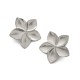 Five leaf flower stainless steel earrings