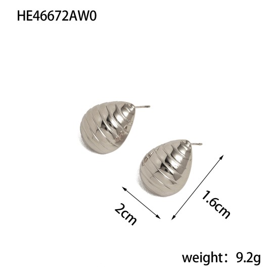 Commuter Stainless Steel Women's Earrings