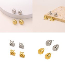 Commuter Stainless Steel Women's Earrings