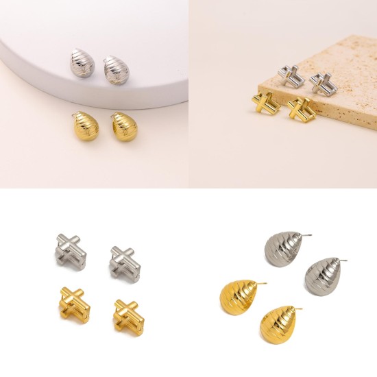 Commuter Stainless Steel Women's Earrings