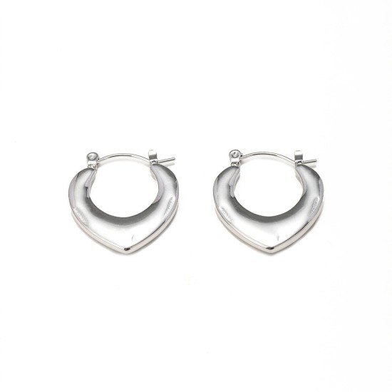 Geometric design stainless steel earrings
