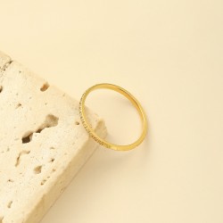 Ladies' stainless steel ring