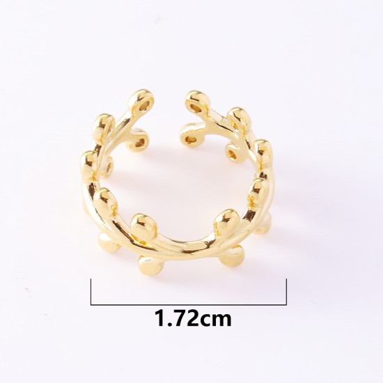  Stainless steel leaf opening ring