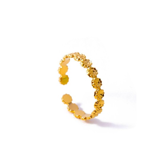 Hollow stainless steel ring