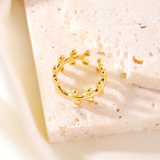  Stainless steel leaf opening ring