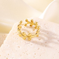  Stainless steel leaf opening ring