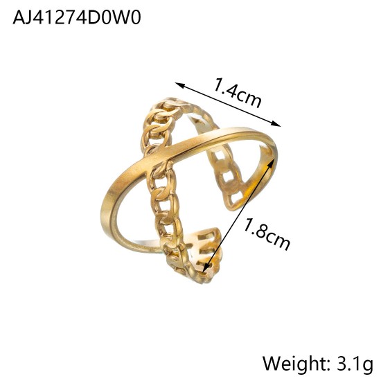 Stainless steel ring