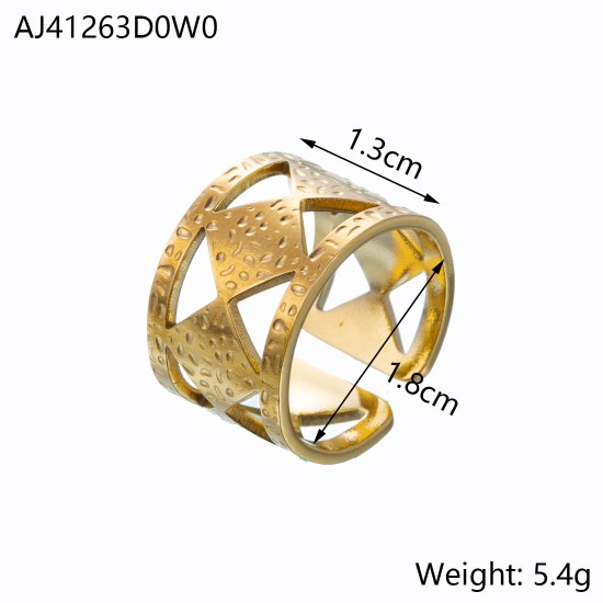 Stainless steel ring