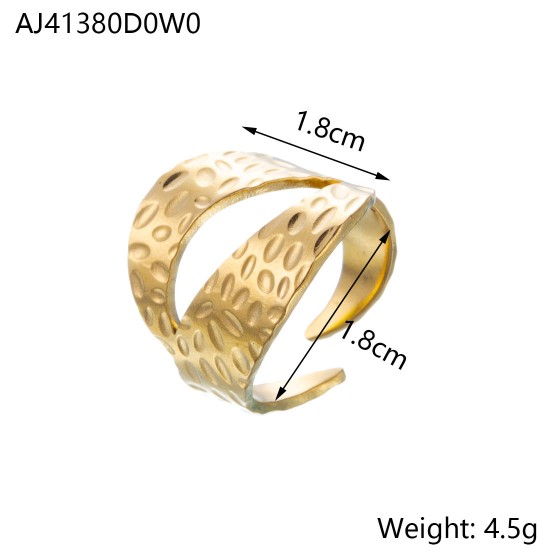 Stainless steel ring