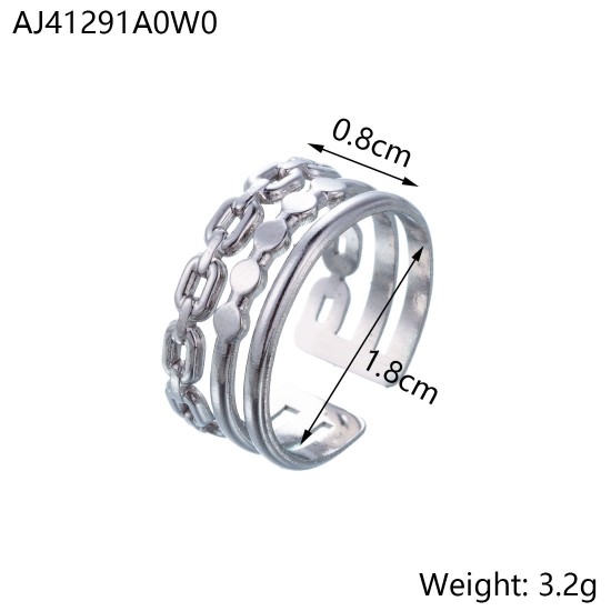 Stainless steel ring