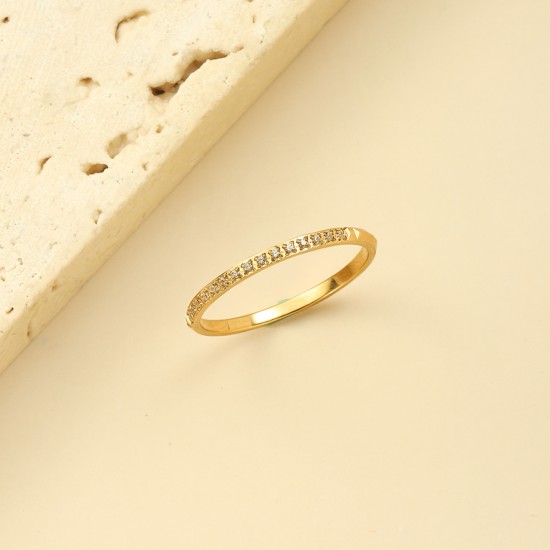 Ladies' stainless steel ring