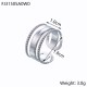 Stainless steel ring