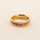 Color Diamond Ring Stainless Steel