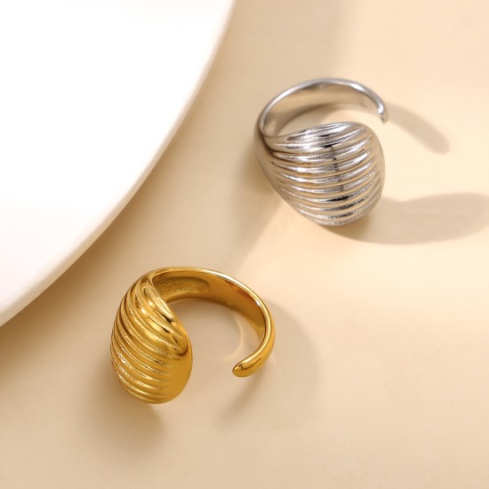 Shell stainless steel ring