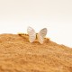 Butterfly stainless steel ring