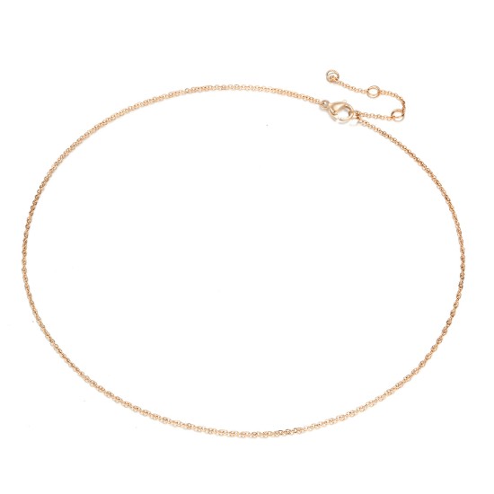 Minimalist stainless steel neck chain