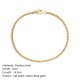 Box chain stainless steel bracelet