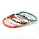 Bamboo oil dripping colored stainless steel bracelet