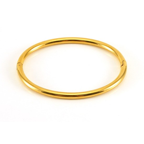 Ginkgo nail stainless steel bracelet