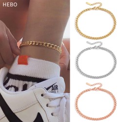 Stainless steel ankle chain