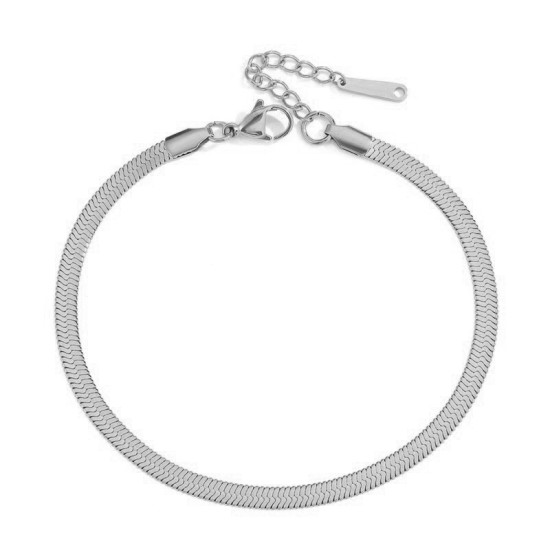 Flat Snake Chain Stainless Steel Foot Chain