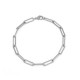 Square Hammer Cross Chain Stainless Steel Bracelet