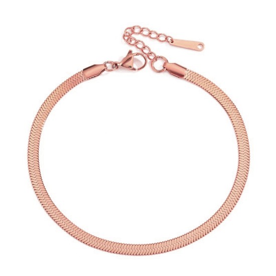 Flat Snake Chain Stainless Steel Foot Chain