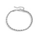 Fried Dough Twists stainless steel anklet