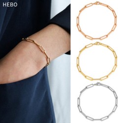 Square Hammer Cross Chain Stainless Steel Bracelet