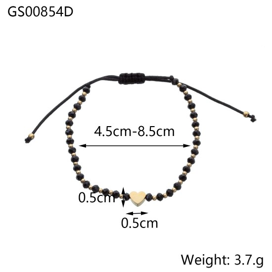 Natural stone bead bracelet