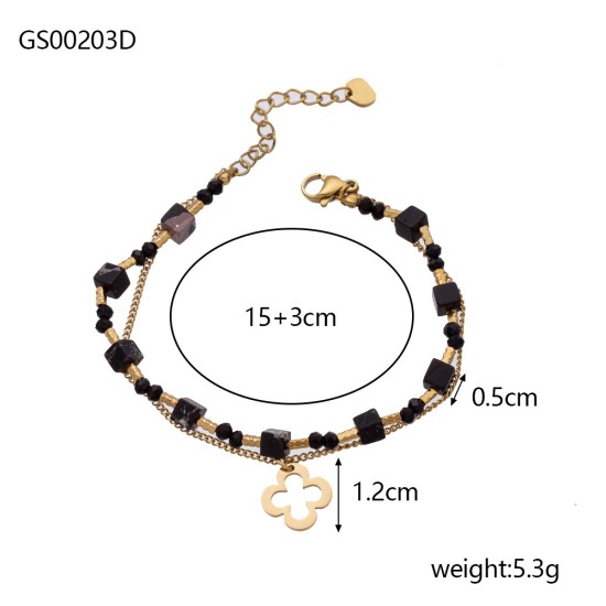 Natural stone bracelet